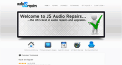 Desktop Screenshot of jsaudiorepairs.co.uk
